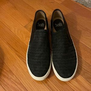 Sofft Brand Black Slip On